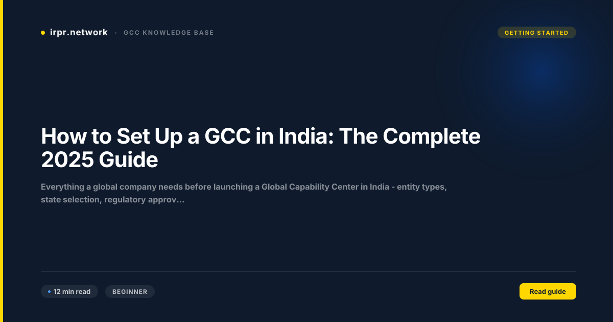 How to Set Up a GCC in India: The Complete 2025 Guide guide thumbnail